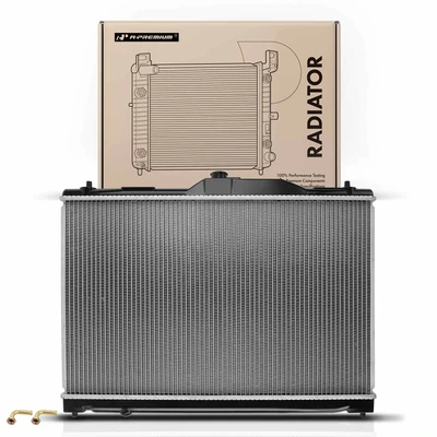 Aluminum Radiator with Transmission Oil Cooler
