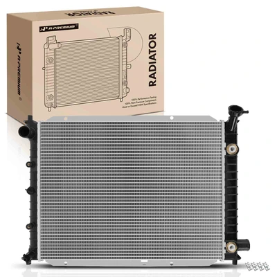 Aluminum Radiator with Trans Oil Cooler
