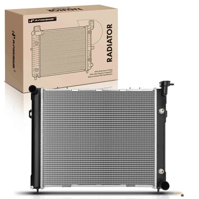 Aluminum Radiator with Transmission Oil Cooler