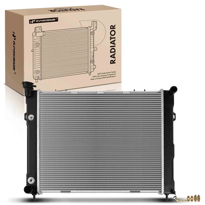 Aluminum Radiator with Oil Cooler for Jeep Grand Cherokee 1993-1997 L6 4.0L Auto Trans.