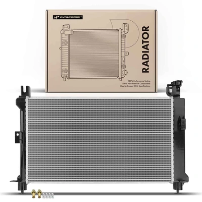 Aluminum Radiator with Transmission Oil Cooler