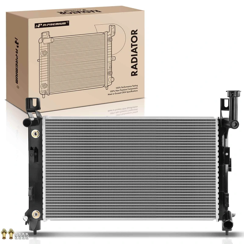 Aluminum Radiator with Engine Oil Cooler for 1995 Plymouth Voyager 3.0L V6