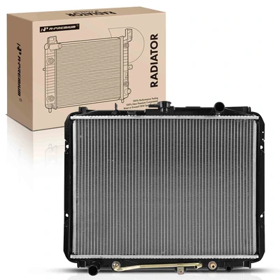 Aluminum Radiator with Transmission Oil Cooler