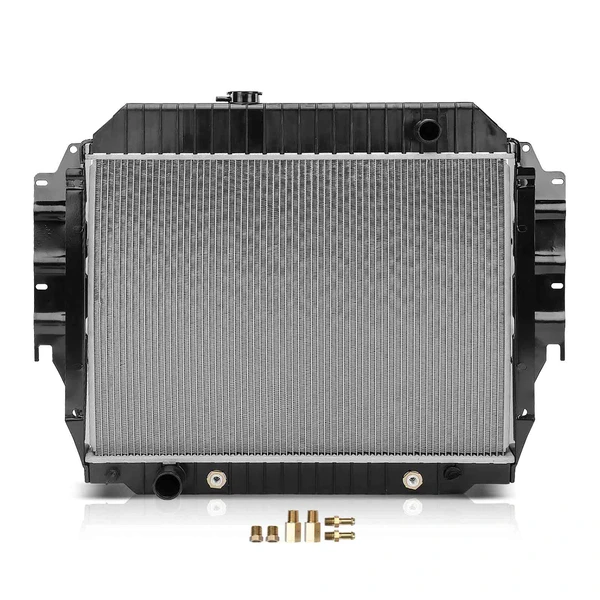Aluminum Radiator with Transmission Oil Cooler for Ford E-150 E-250 E-350 Econoline 92-96