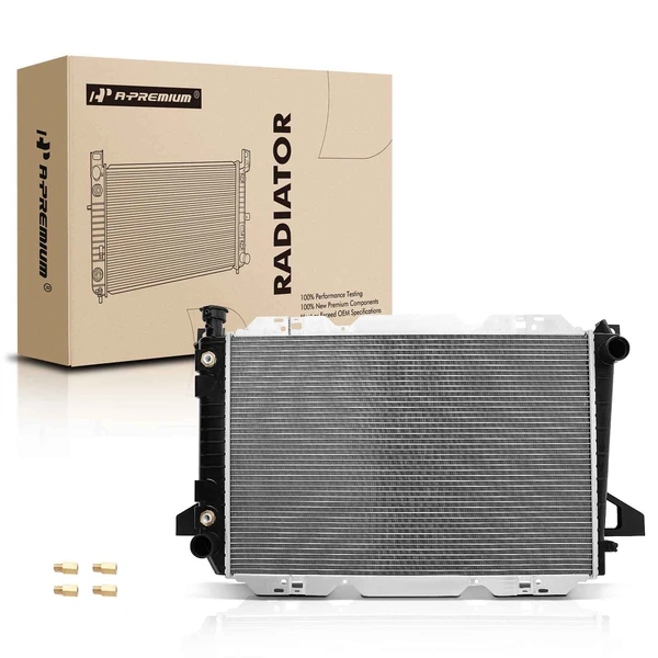 Aluminum Radiator with Transmission Oil Cooler for 1993-1997 Ford F-Super Duty