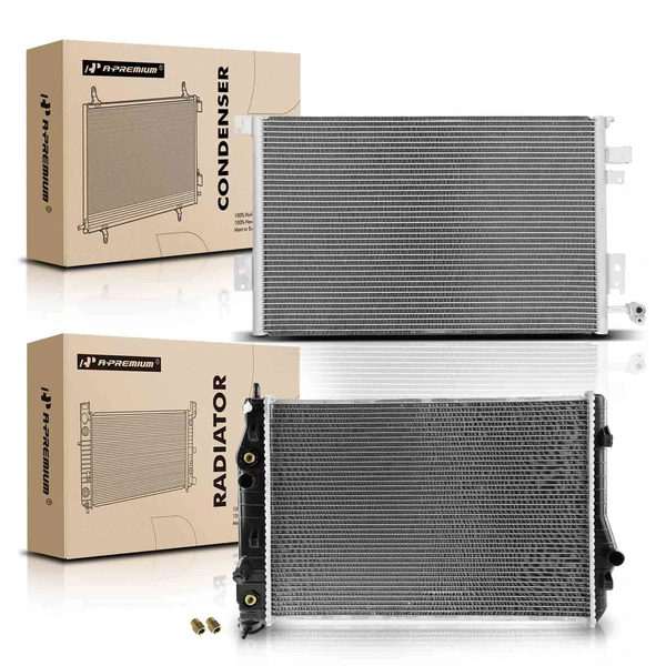 Radiator & AC Condenser Cooling Kit for 1998-2002 Pontiac Firebird