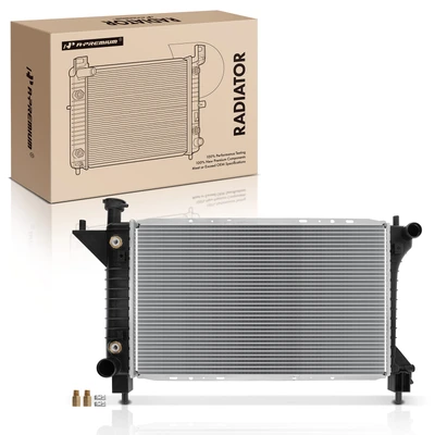 Aluminum Radiator with Transmission Oil Cooler