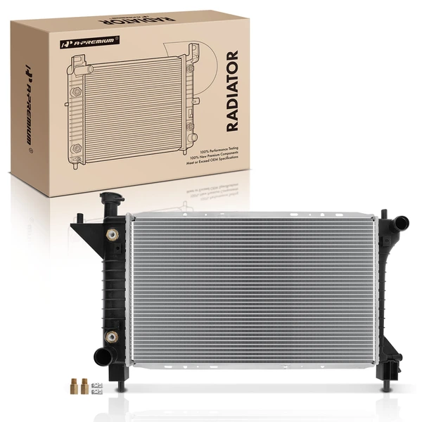 Aluminum Radiator with Transmission Oil Cooler for Ford Mustang 1994-1996 V6 3.8L V8 5.0L