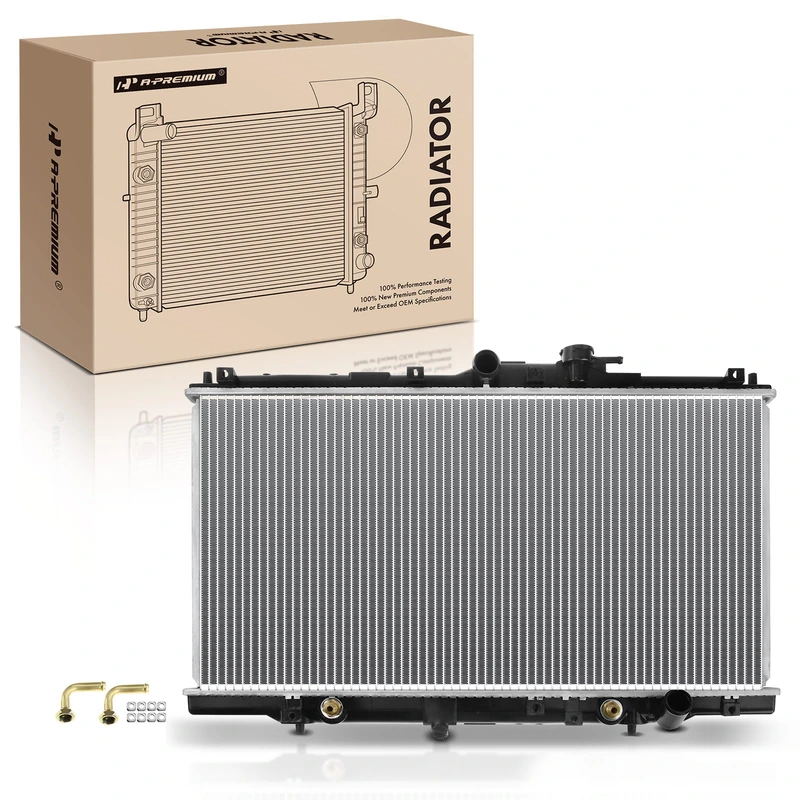 Aluminum Radiator with Trans Oil Cooler for 1997-2001 Honda Prelude
