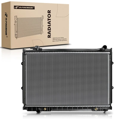 Aluminum Radiator with Trans Oil Cooler