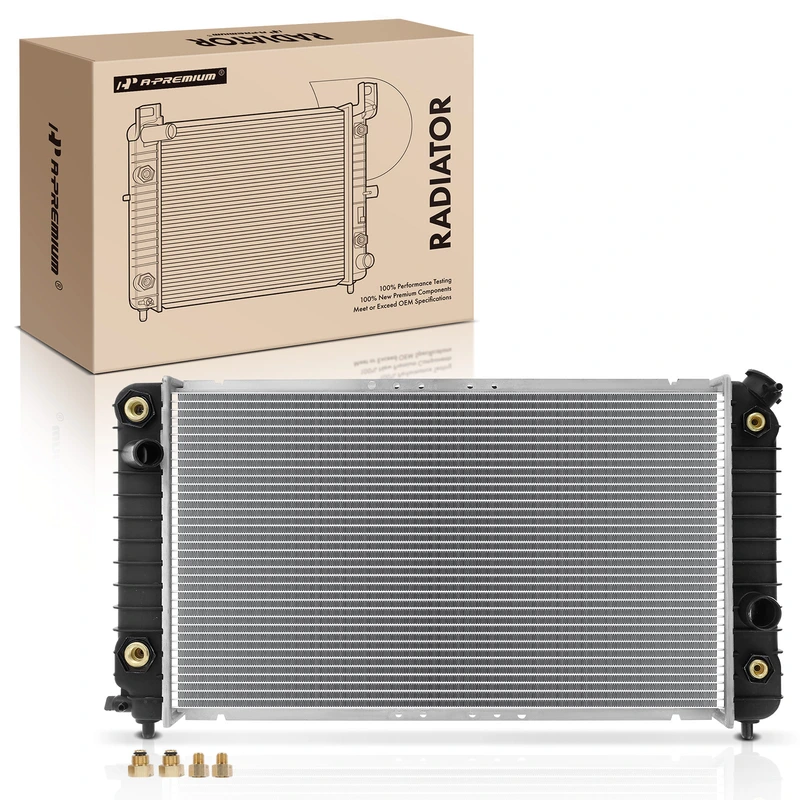 Aluminum Radiator with Oil Cooler for 1995 Chevrolet S10 4.3L V6