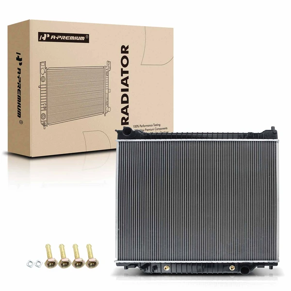 Aluminum Radiator with Trans Oil Cooler for Ford F Super Duty F-350 95-97 F-250 HD Auto