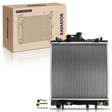Aluminum Radiator with Trans Oil Cooler