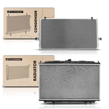 Radiator & AC Condenser Cooling Kit for 1995-1996 Nissan Maxima