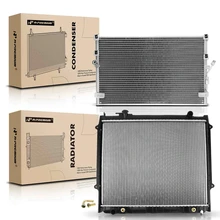 Radiator & AC Condenser Cooling Kit for 1998-2004 Toyota Tacoma