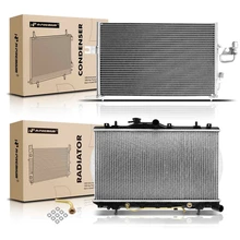 Radiator & AC Condenser Cooling Kit for 1997-1999 Hyundai Accent