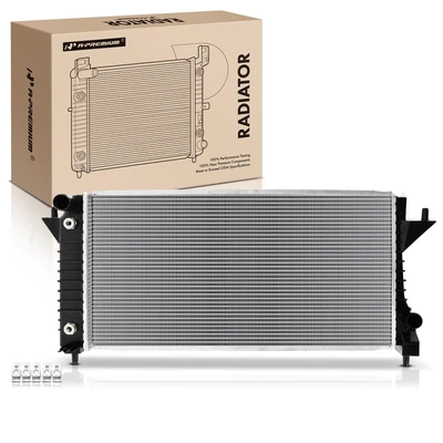 Aluminum Radiator with Trans Oil Cooler