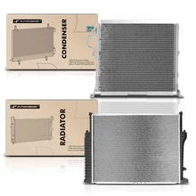 Radiator & AC Condenser Cooling Kit for 1996-1998 BMW 328is