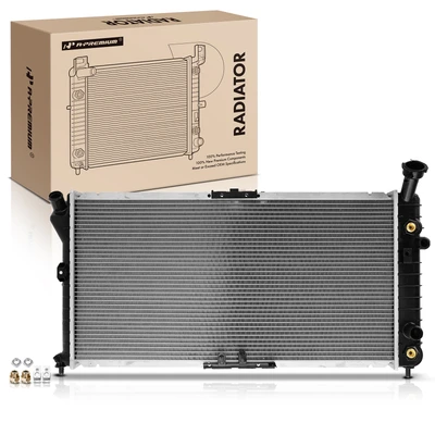 Aluminum Radiator with Transmission Oil Cooler