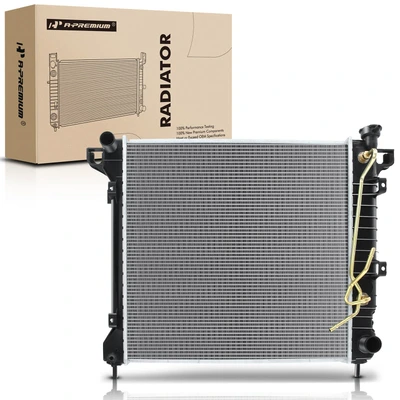 Aluminum Radiator with Transmission Oil Cooler