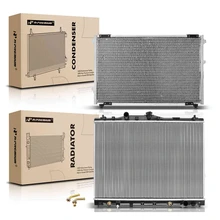 Radiator & AC Condenser Cooling Kit for 1996-2004 Acura RL
