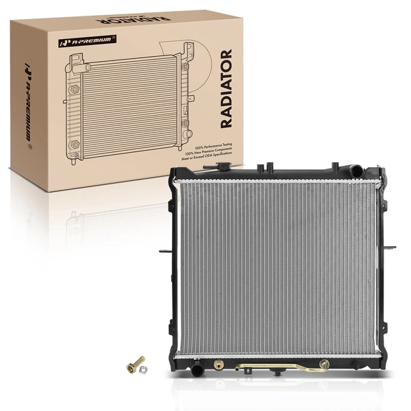 Aluminum Radiator with Transmission Oil Cooler for 1995-2001 Kia Sportage
