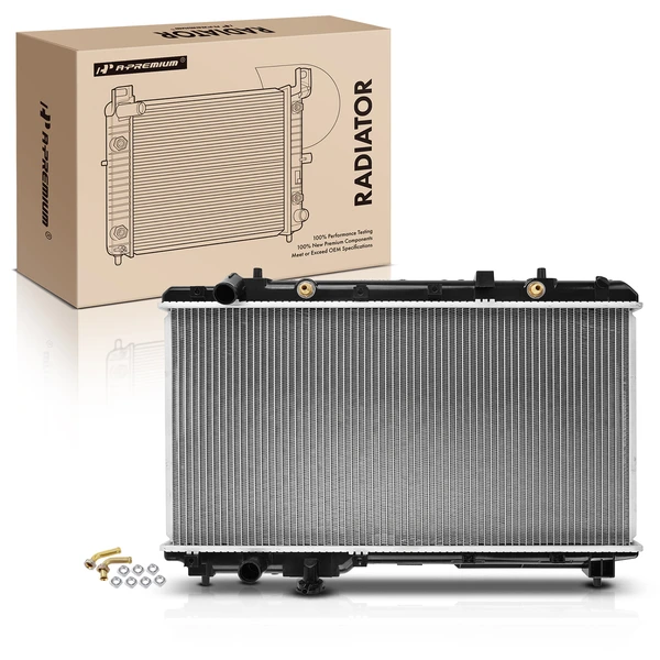 Aluminum Radiator with Trans Oil Cooler for Honda CR-V 1997-2001 L4 2.0L Automatic