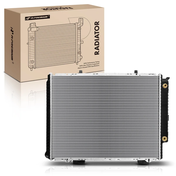 Aluminum Radiator with Transmission Oil Cooler for 1997 Mercedes-Benz E420