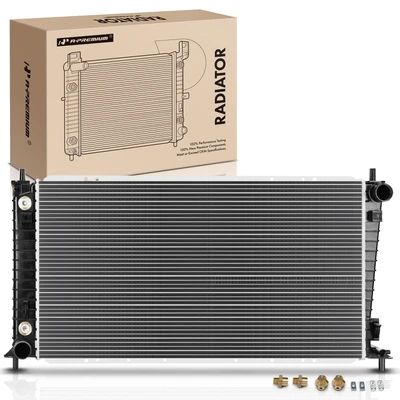 Aluminum Radiator with Transmission Oil Cooler