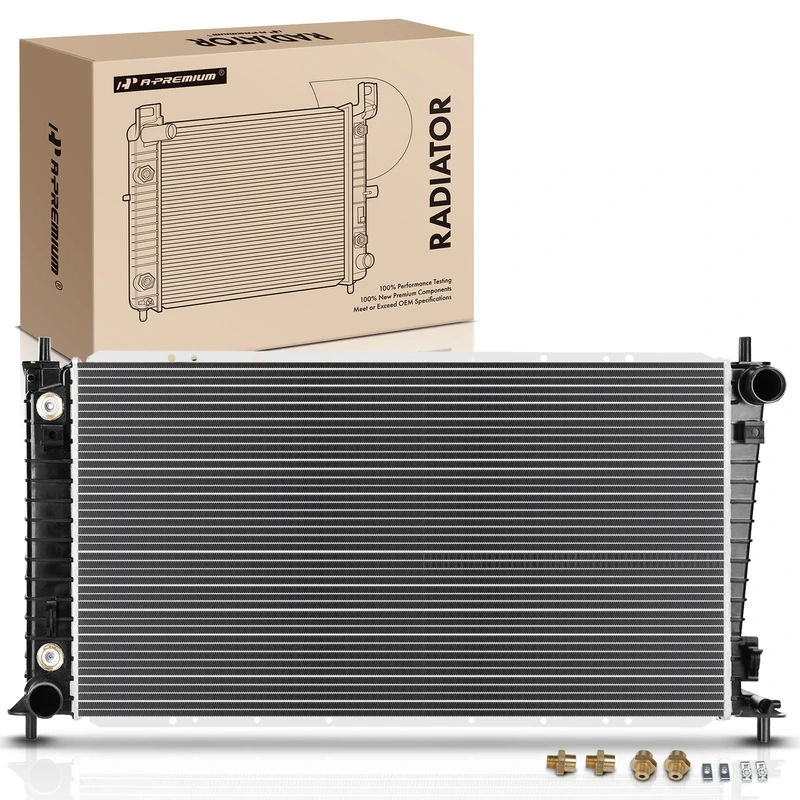 Aluminum Radiator with Transmission Oil Cooler for 1997 Ford Expedition 5.4L V8