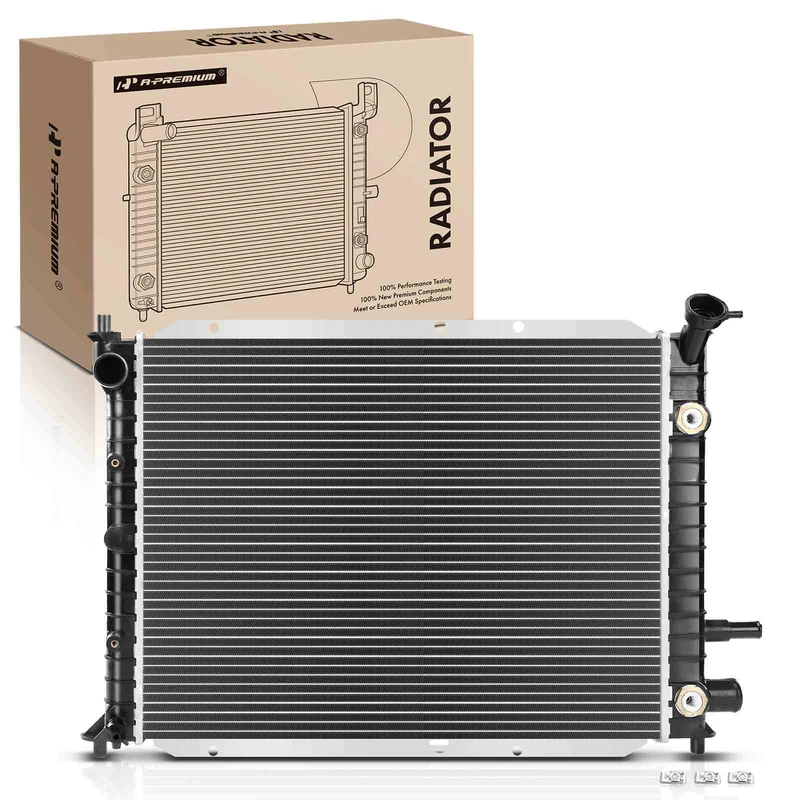 Aluminum Radiator with Transmission Oil Cooler for 2000 Ford Escort 2.0L l4