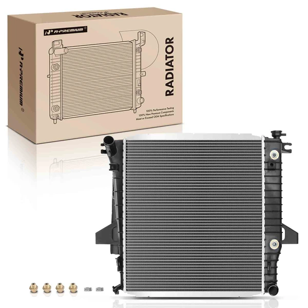 Aluminum Radiator with Trans Oil Cooler for 1998-2001 Mazda B2500