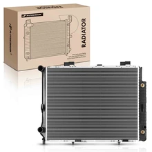 Aluminum Radiator with Transmission Oil Cooler for 1996-1997 Mercedes-Benz E320
