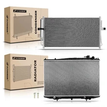 Radiator & AC Condenser Cooling Kit for 2003-2004 Nissan Xterra