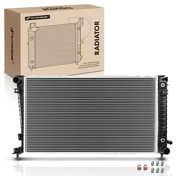 Aluminum Radiator with Transmission Oil Cooler for 2004-2007 Mercury Monterey