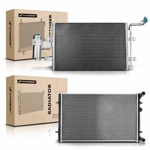 Radiator & AC Condenser Cooling Kit for 2000-2006 Audi TT