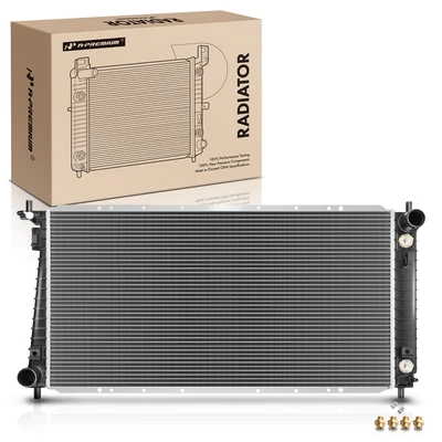 Aluminum Radiator with Transmission Oil Cooler