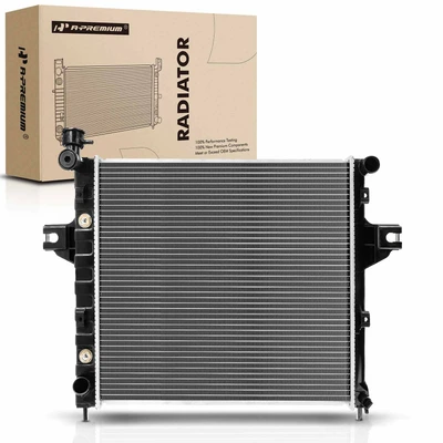 Aluminum Radiator with Trans Oil Cooler