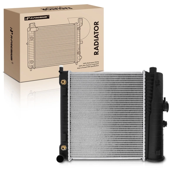 Aluminum Radiator with Transmission Oil Cooler for 1999-2000 Mercedes-Benz C230