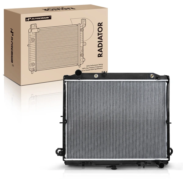 Aluminum Radiator with Trans Oil Cooler for 1998-2002 Toyota Land Cruiser