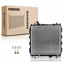 Aluminum Radiator with Trans Oil Cooler