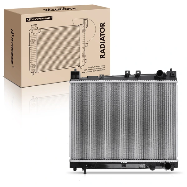 Aluminum Radiator without Transmission Oil Cooler for 2000-2005 Toyota Echo