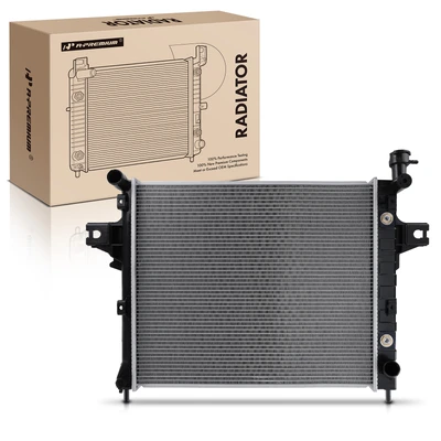 Aluminum Radiator with Transmission Oil Cooler
