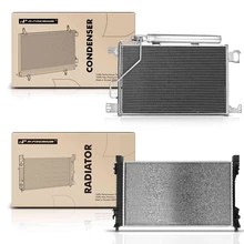 Radiator & AC Condenser Cooling Kit for 2007 Mercedes-Benz C350