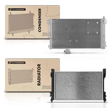 Radiator & AC Condenser Cooling Kit for Mercedes-Benz C230 2002-2005 C320