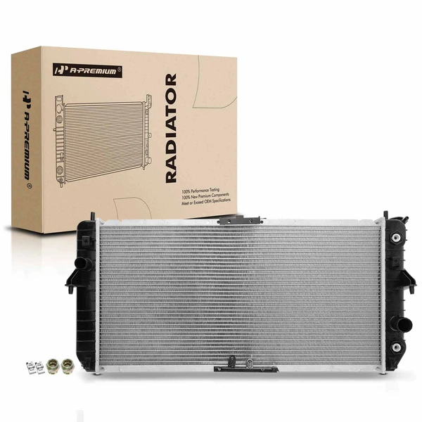 Aluminum Radiator with Transmission Oil Cooler for 2000-2005 Pontiac Bonneville