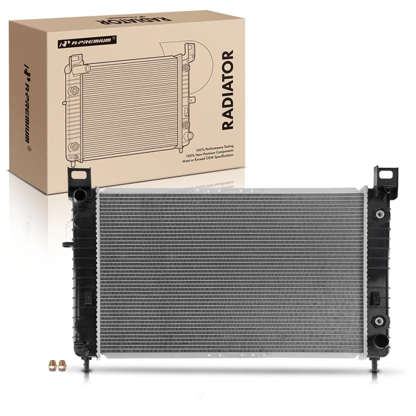 Aluminum Radiator with Transmission Oil Cooler for Chevy Silverado GMC Sierra 1500 99-04