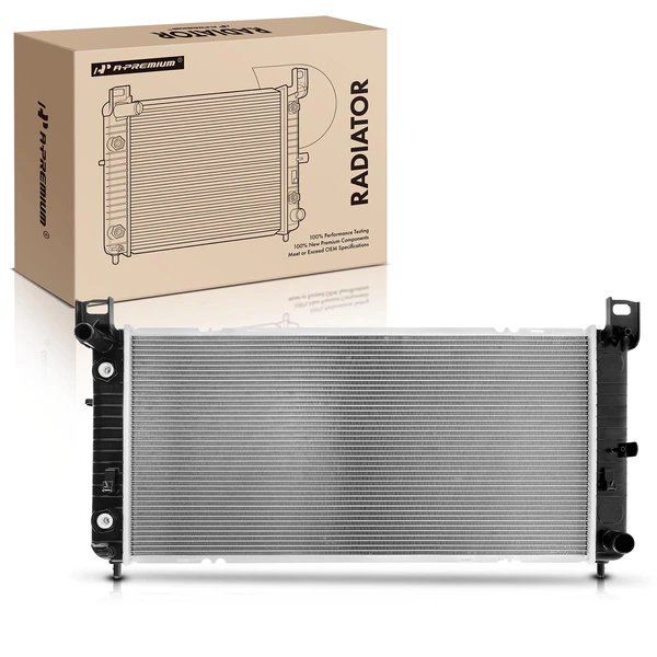 Aluminum Radiator with Engine Oil Cooler for 2001-2006 GMC Sierra 2500 HD