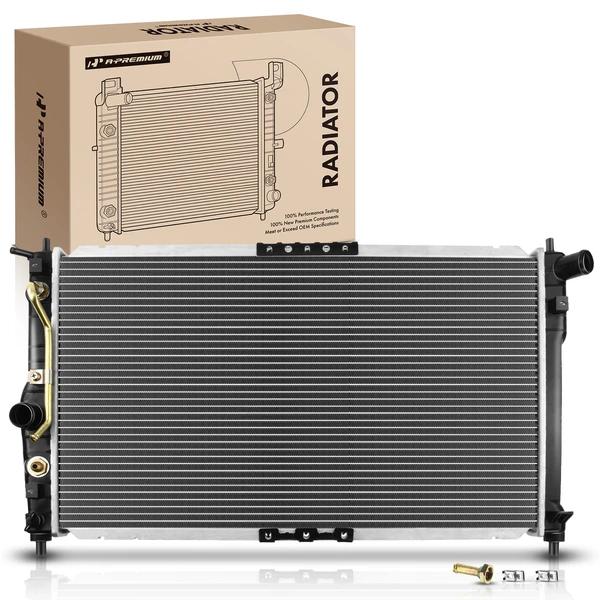 Aluminum Radiator with Trans Oil Cooler for 1999-2002 Daewoo Lanos