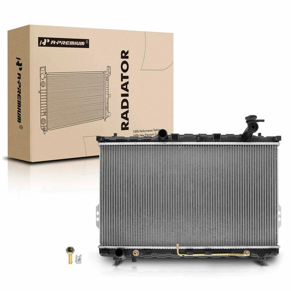 Aluminum Radiator with Trans Oil Cooler for Hyundai Santa Fe 2001-2006 2.4L 2.7L